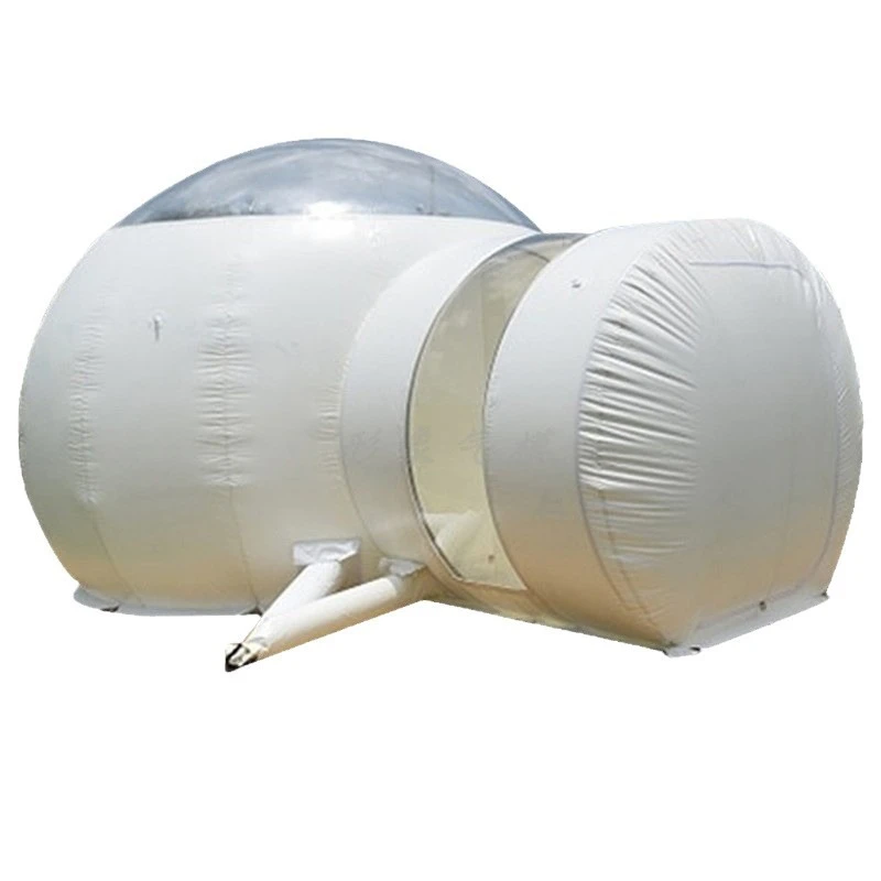 Opblaasbare bubbelhuis interne - Outdoor Camping Exhibition recensie en prijs