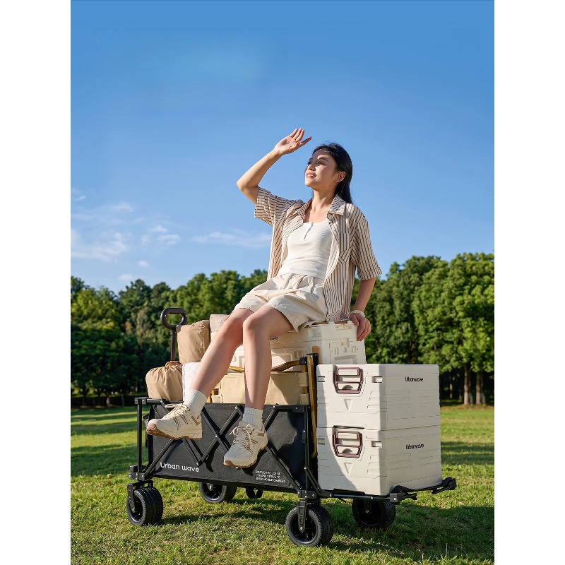 Opvouwbare campingwagen, inkla - Outdoor Camping Trolley recensie en prijs
