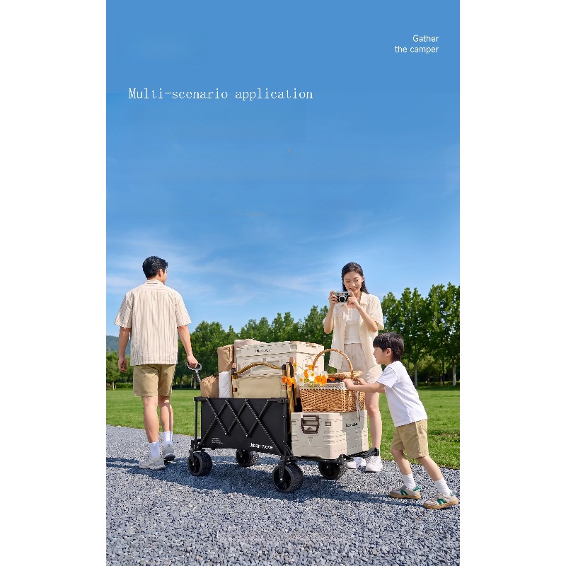Opvouwbare campingwagen, inkla - Outdoor Camping Trolley recensie en prijs