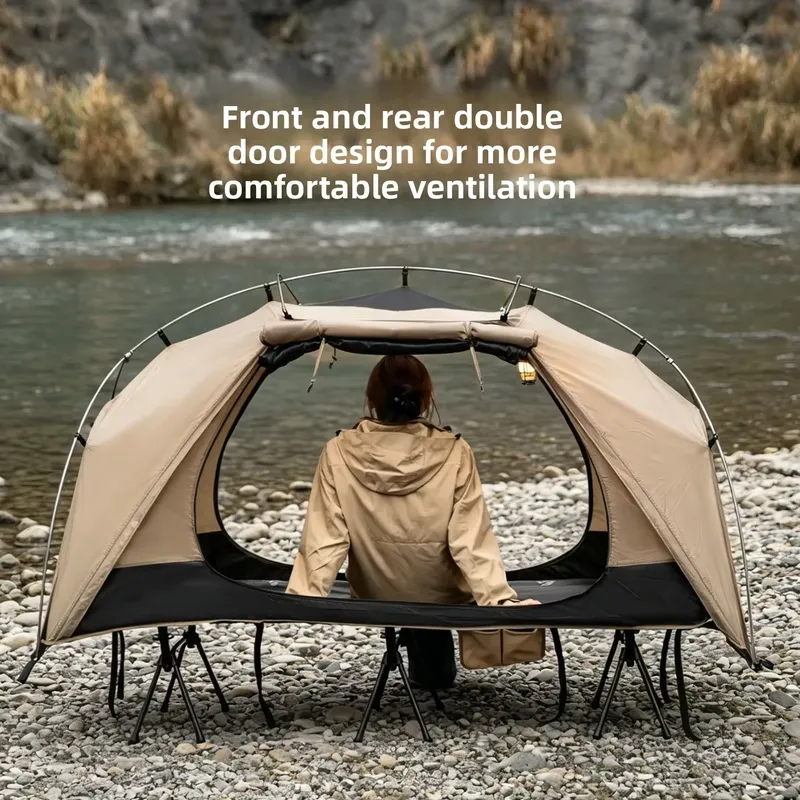 Eenpersoons kampeerbedtent voo - Bed Outdoor Camping recensie en prijs