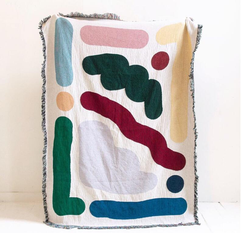 Gekleurde Lijnen Katoen Reizen - Outdoor Camping Rugs recensie en prijs