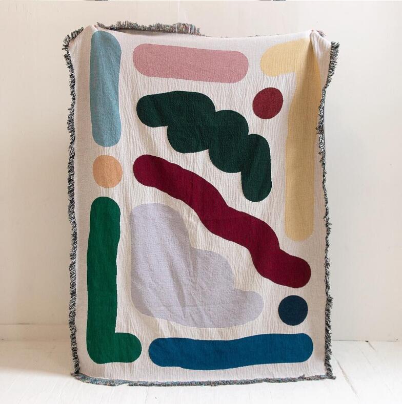 Gekleurde Lijnen Katoen Reizen - Outdoor Camping Rugs recensie en prijs