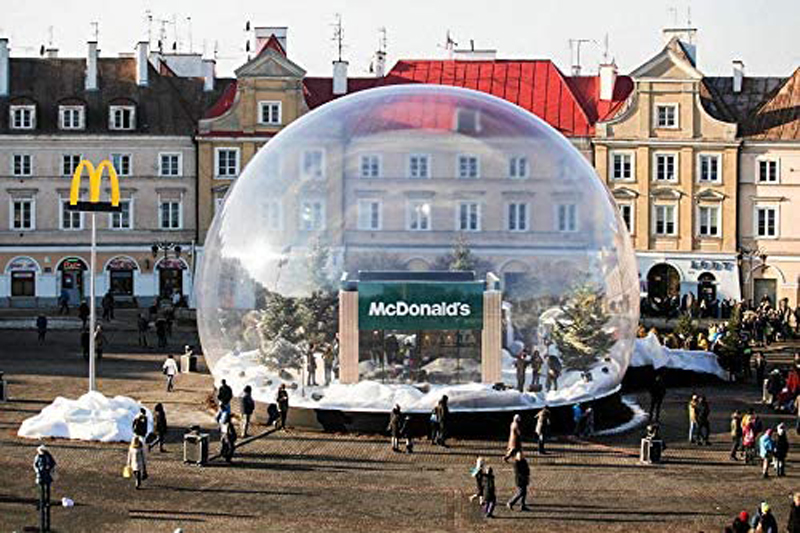 Opblaasbare Bubble Iglo Tent T - Outdoor Camping Exhibition recensie en prijs
